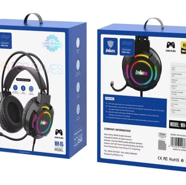 Casque Gaming inkax inkax wh 05